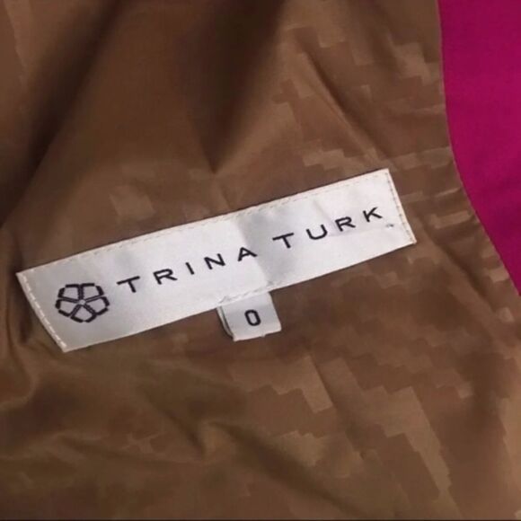 Trina Turk SZ 0 Cap-sleeve button down jacket - Picture 3 of 4